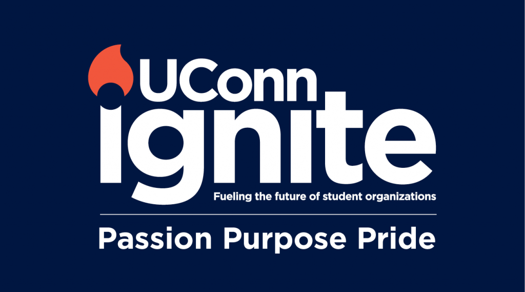 UConn Ignite logo with the tagline “Passion Purpose Pride"